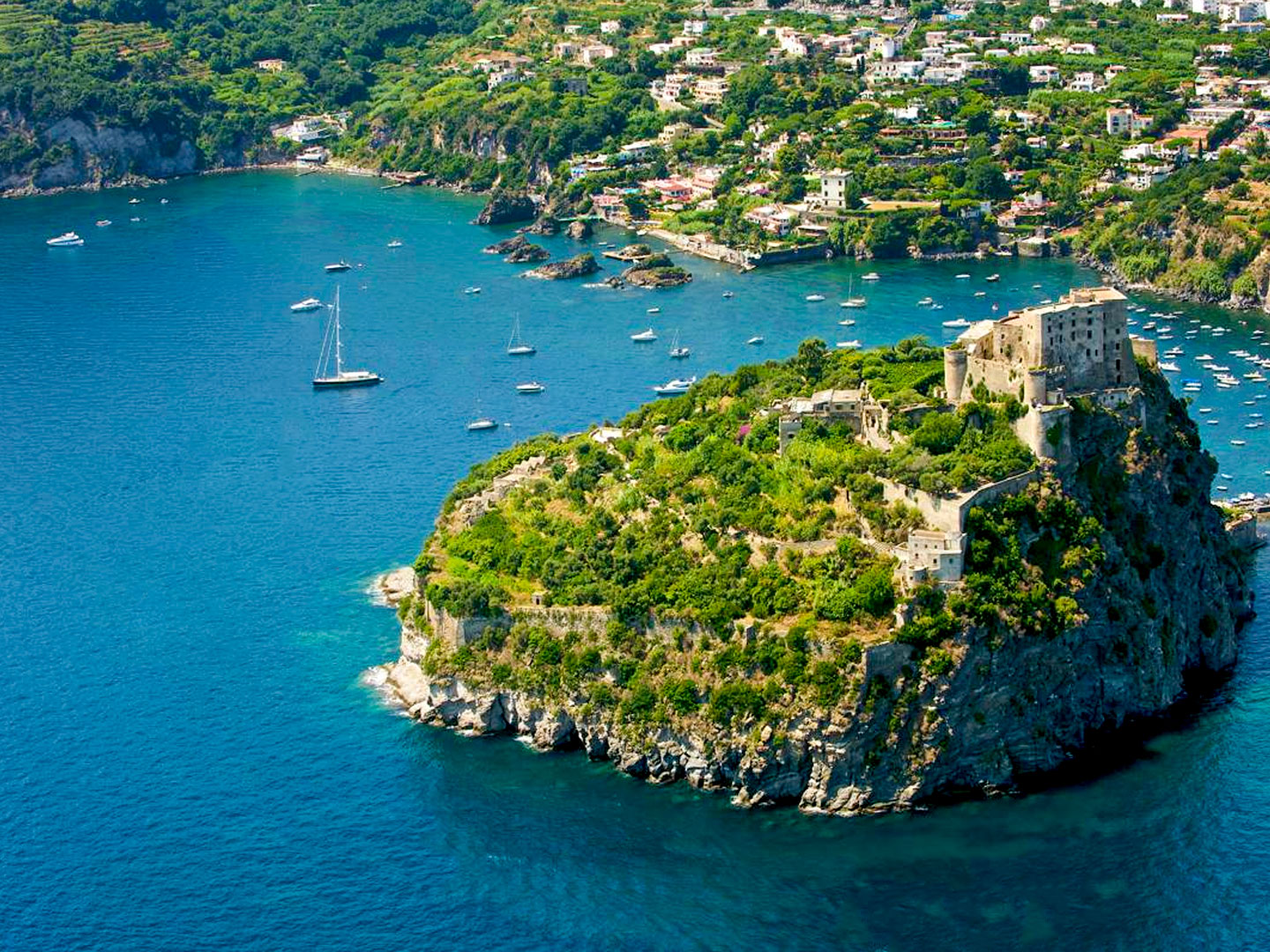 The Soccorso church in Forio d'Ischia